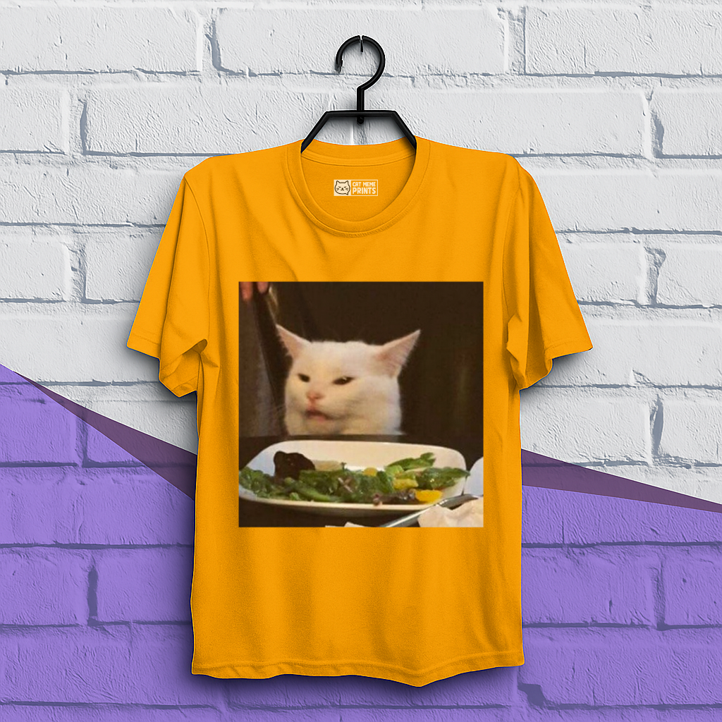 Cat at the Dinner Table T-Shirt