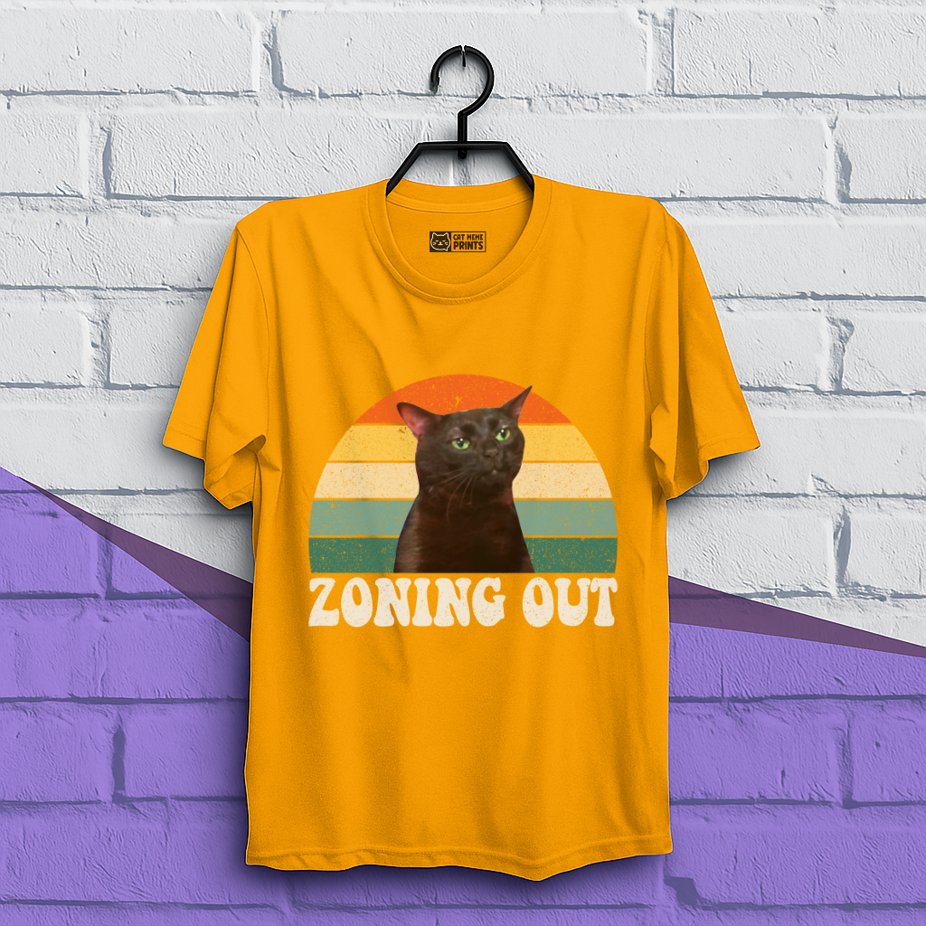 Cat Zoning Out T-Shirt