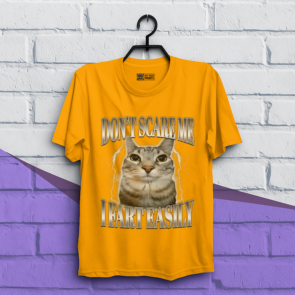 Don't Scare me I Fart Easily T-Shirt