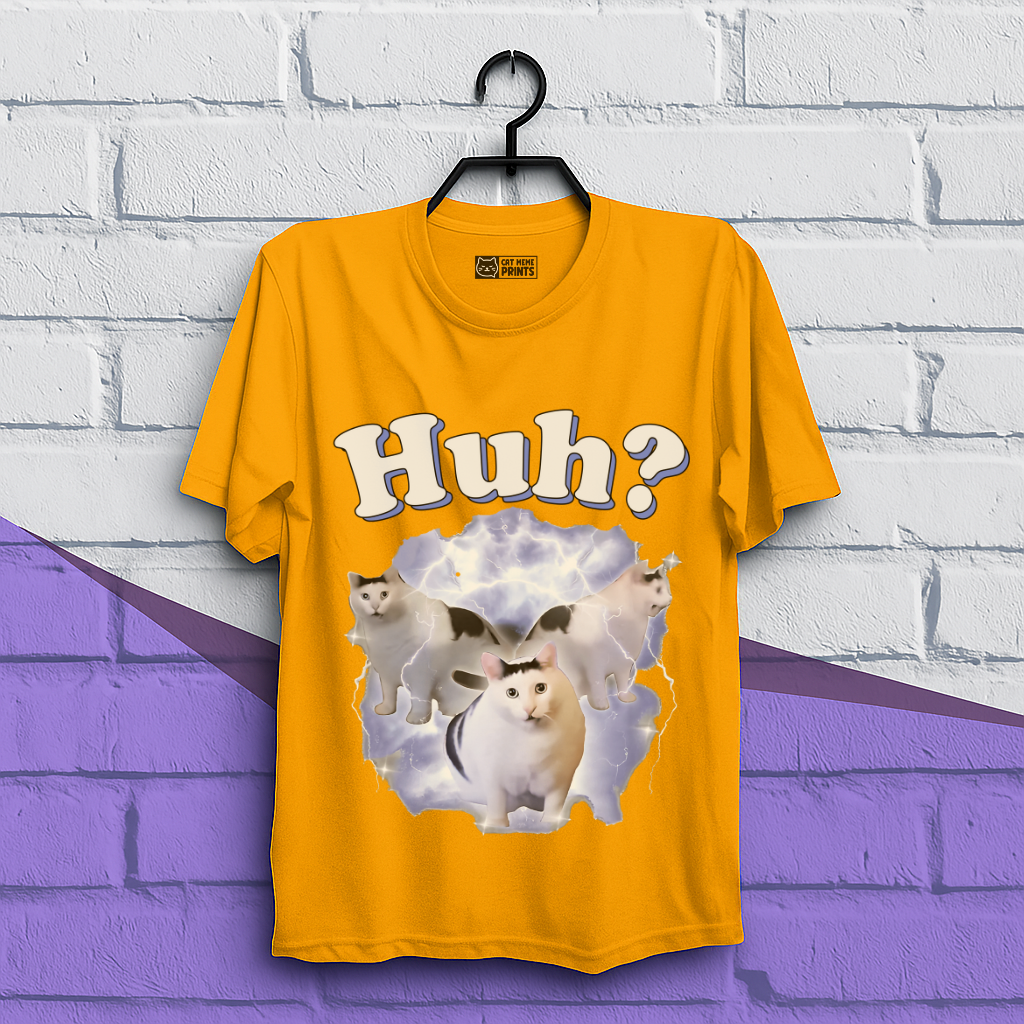 Huh Cat Meme T-Shirt