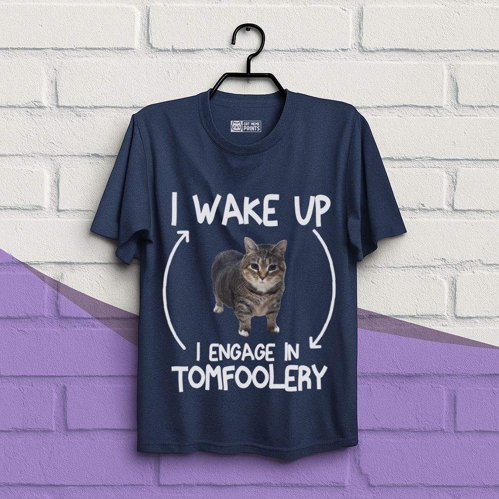 I Wake Up I Engage In Tomfoolery T-Shirt