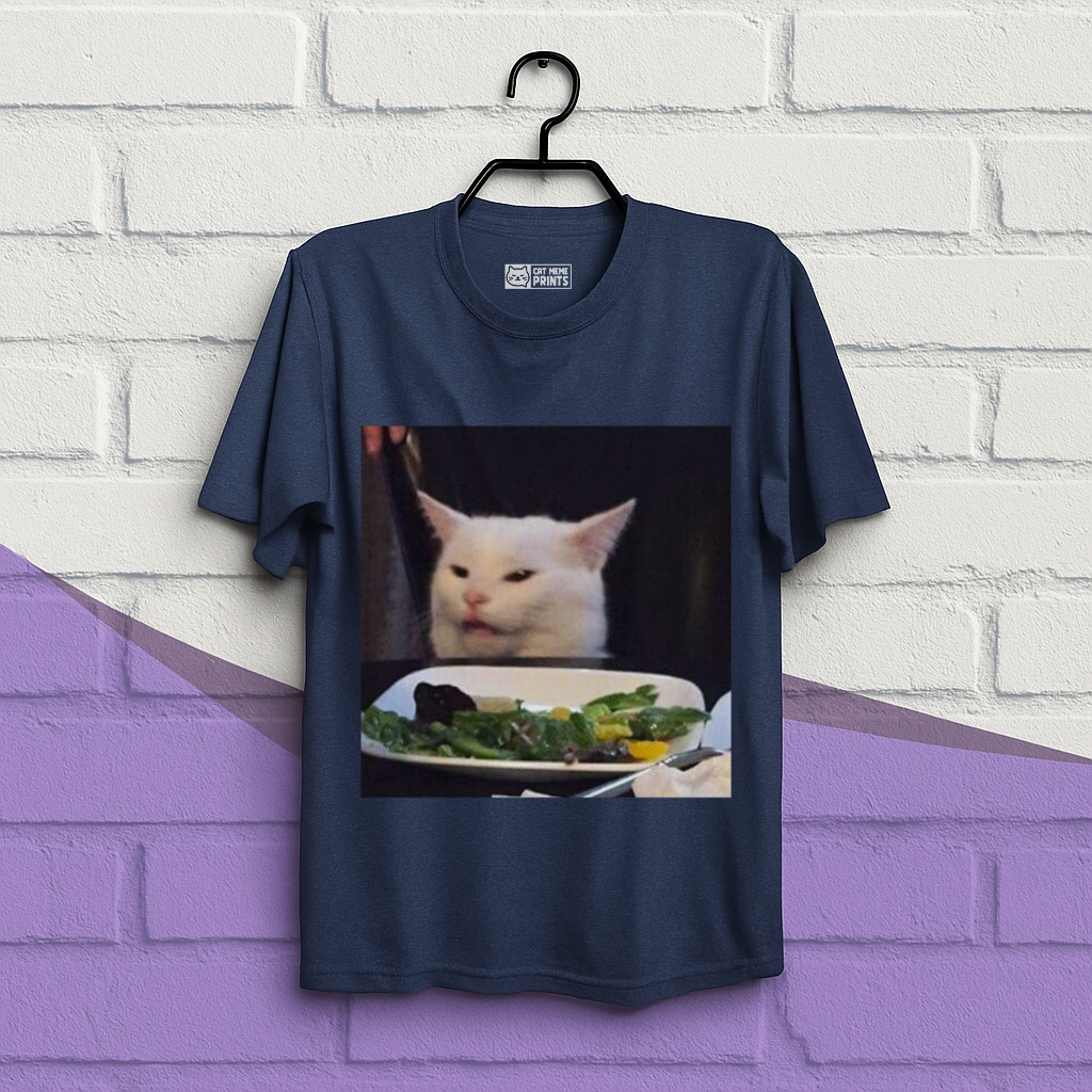 Cat at the Dinner Table T-Shirt