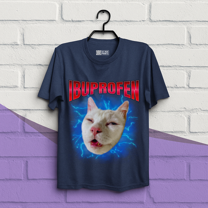 Ibuprofen Cat Meme T-Shirt