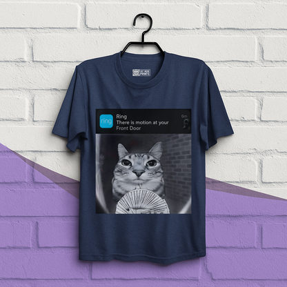 Ring Cat with Motion Meme T-Shirt