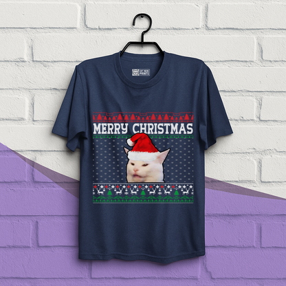 Cat Merry Christmas T-Shirt