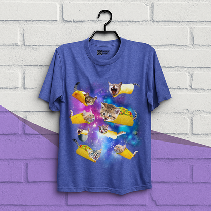 Taco Cat Space Galaxy T-Shirt