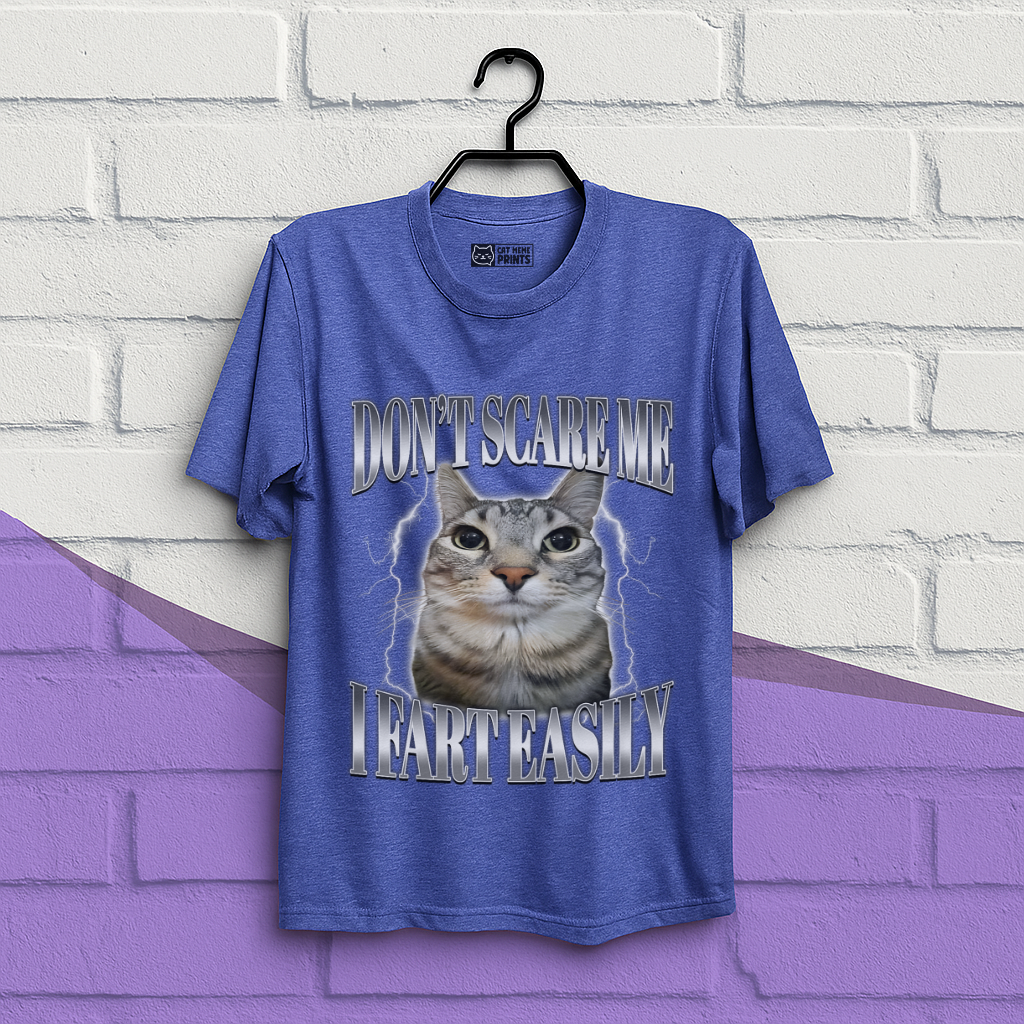 Don't Scare me I Fart Easily T-Shirt