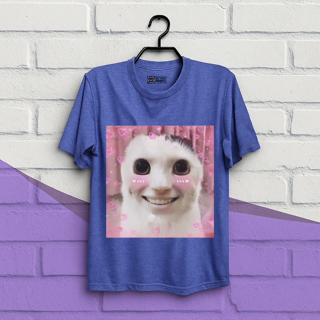 Goofy ahh Cat Meme T-Shirt