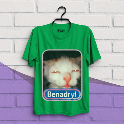 Benadryl Cat Meme T-Shirt