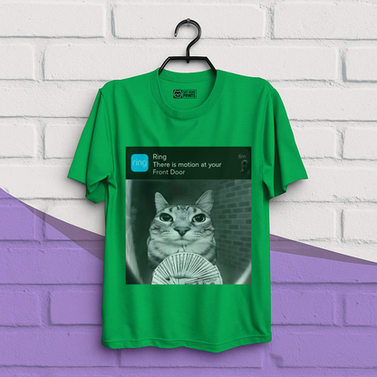 Ring Cat with Motion Meme T-Shirt