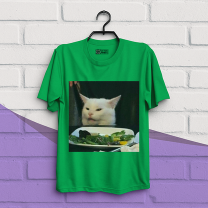 Cat at the Dinner Table T-Shirt