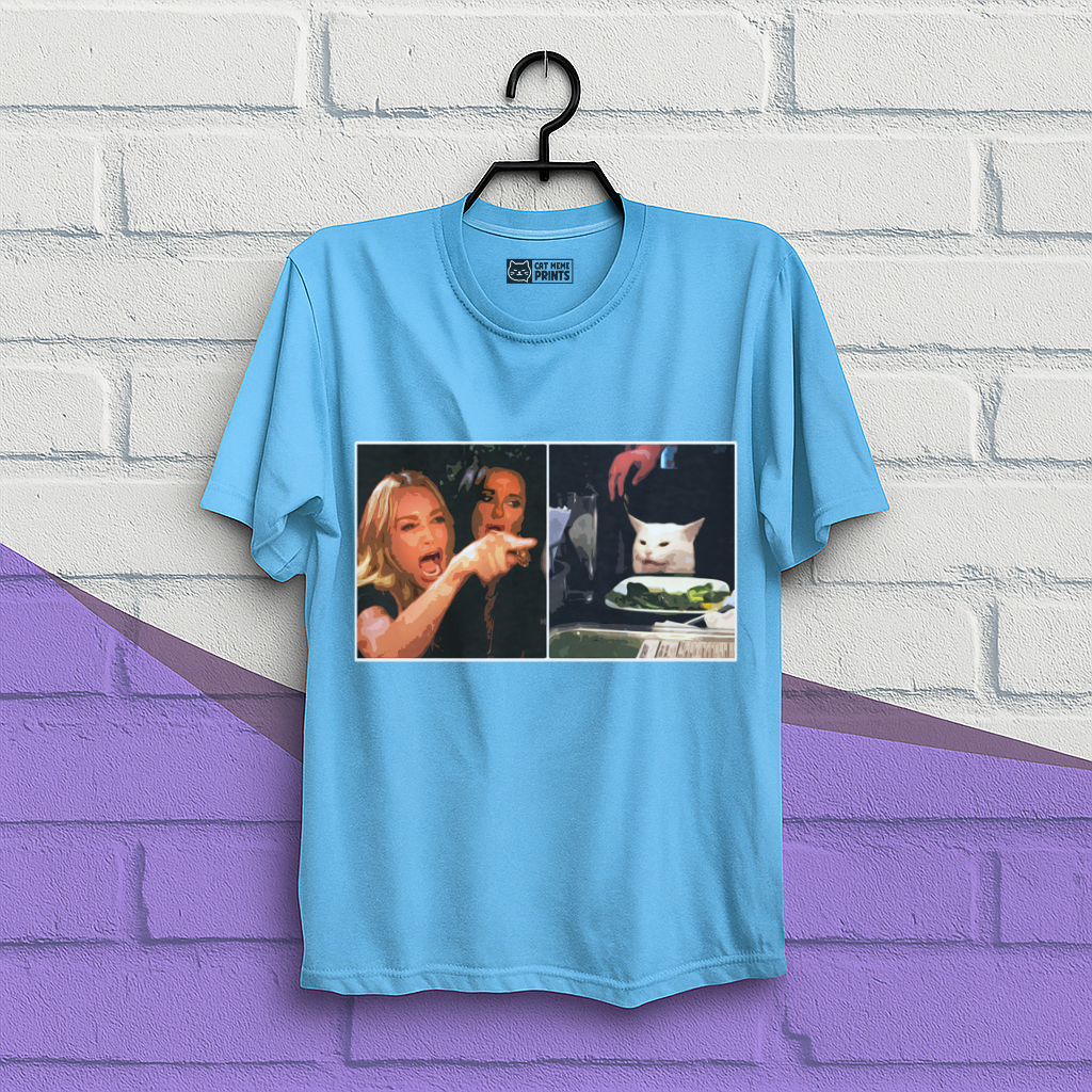 Woman Yelling at a Cat T-Shirt