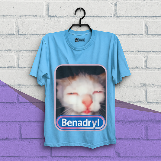 Benadryl Cat Meme T-Shirt