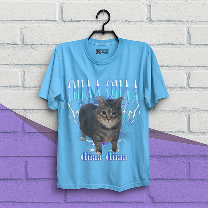 Spining Cat Oiiaa Oiiaa T-Shirt