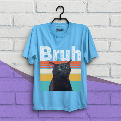 Bruh Cat Meme Vintage T-Shirt