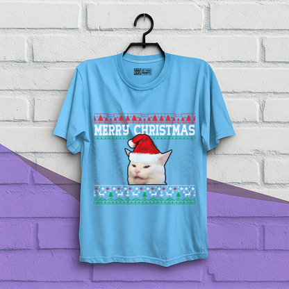 Cat Merry Christmas T-Shirt
