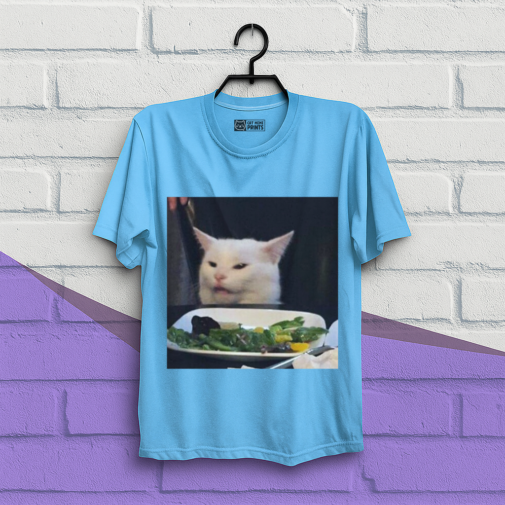 Cat at the Dinner Table T-Shirt