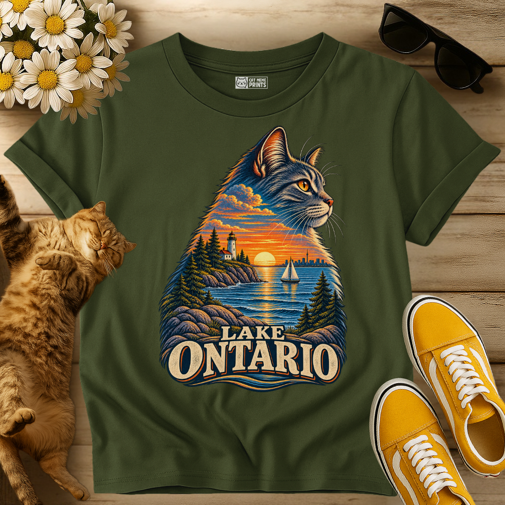 Lake Ontario Kitty T-Shirt