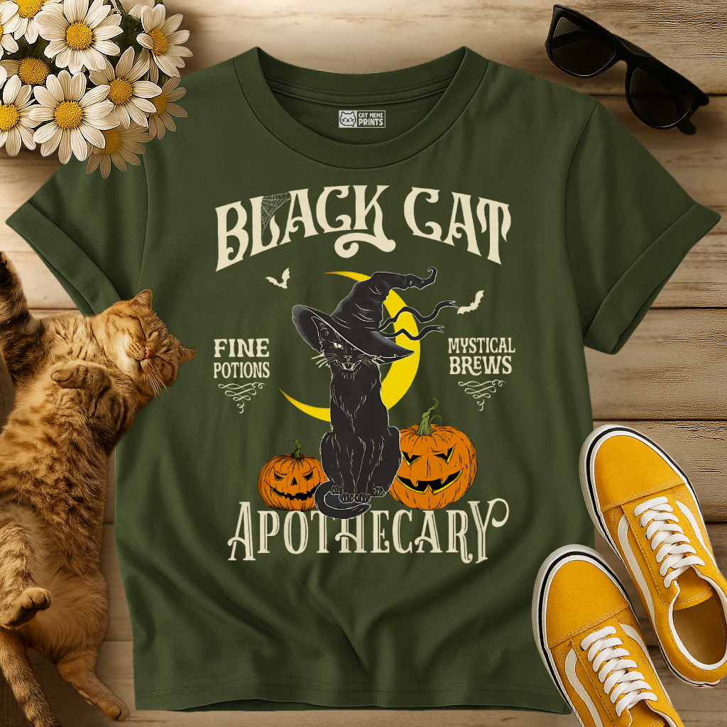 Black Cat Apothecary T-Shirt