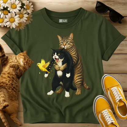 Cat Heimlich Maneuver T-Shirt