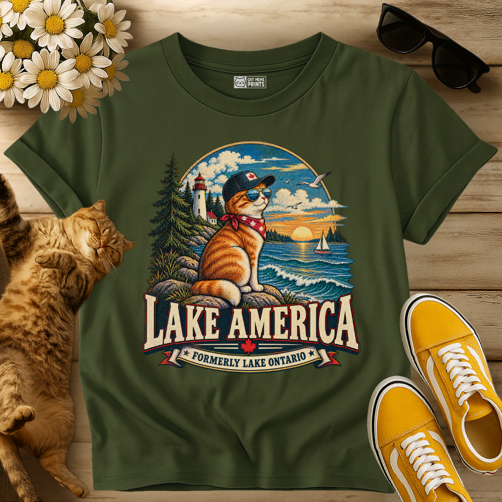 Lake America Formerly Lake Ontario T-Shirt