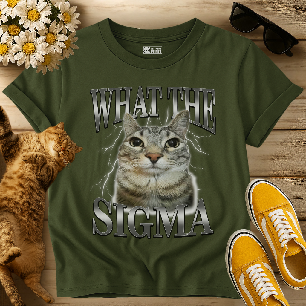 What The Sigma Cat T-Shirt