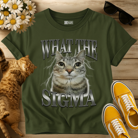 What The Sigma Cat T-Shirt
