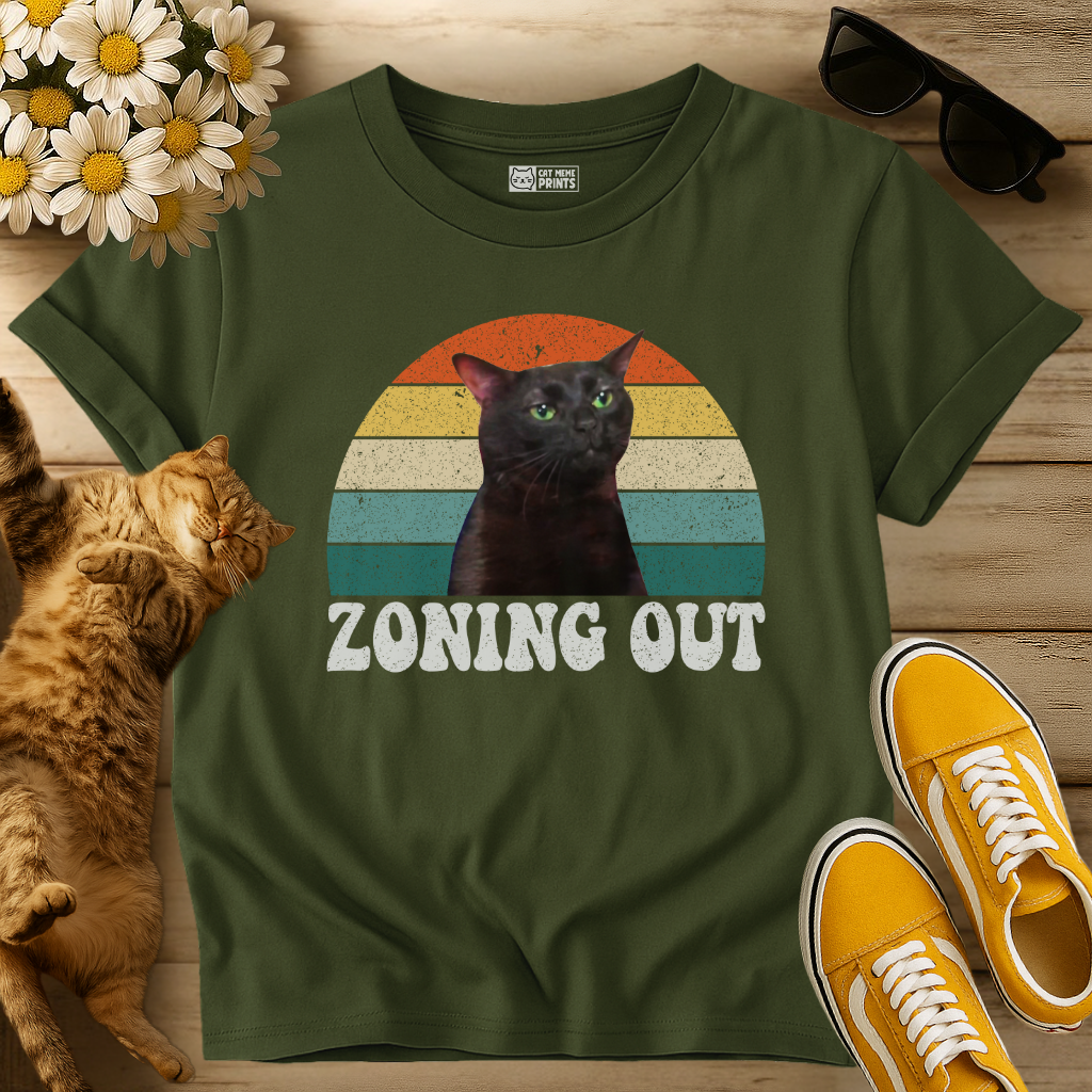 Cat Zoning Out T-Shirt