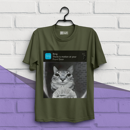 Ring Cat with Motion Meme T-Shirt