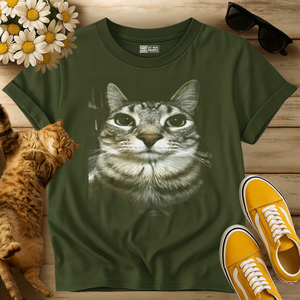 Silly Cat Meme T-Shirt