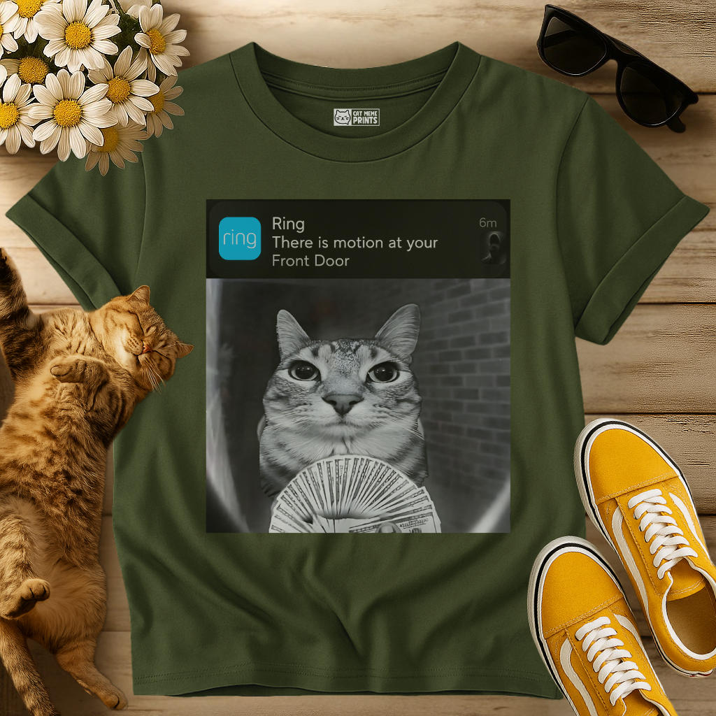 Ring Cat with Motion T-Shirt