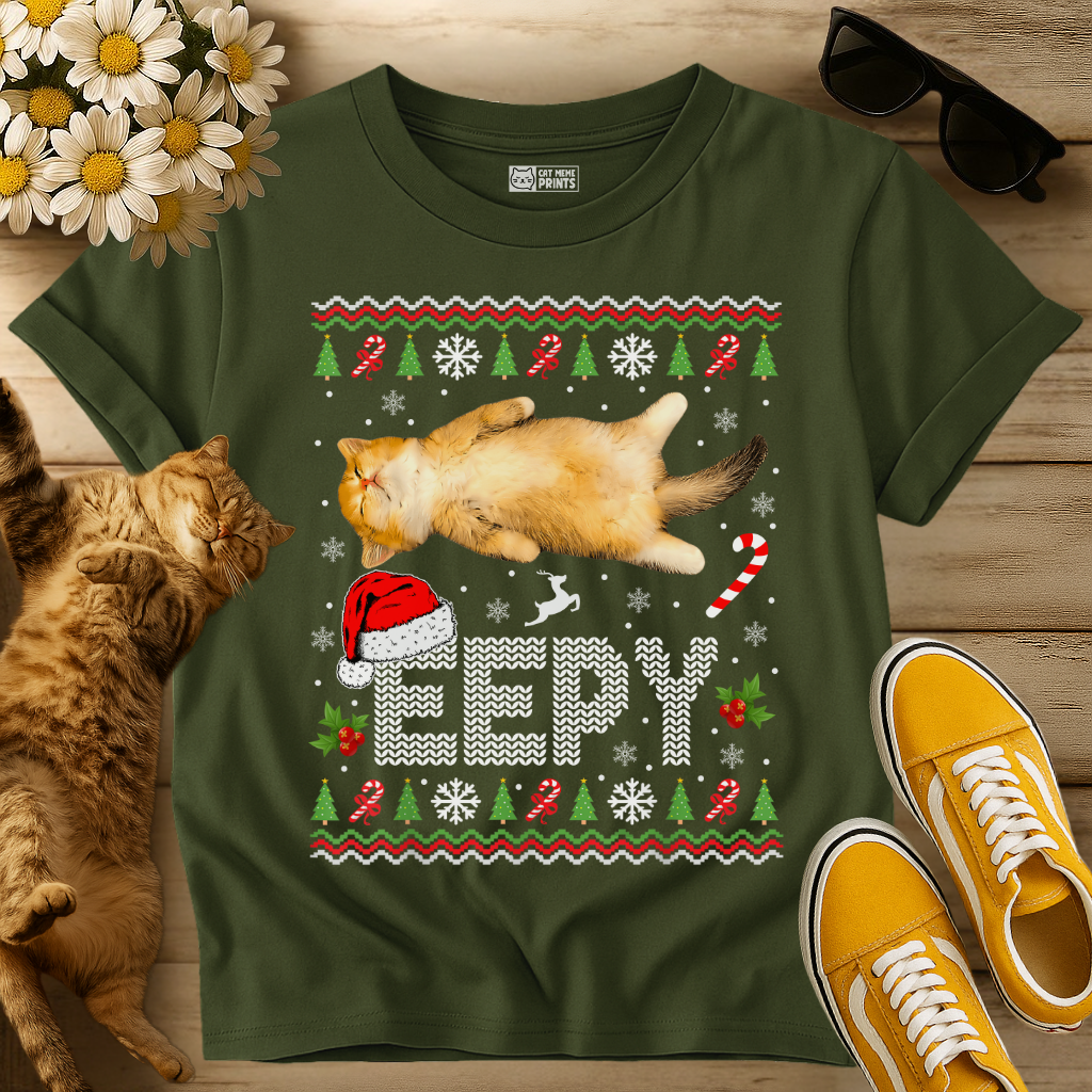 Eepy Cat Meme Ugly T-Shirt