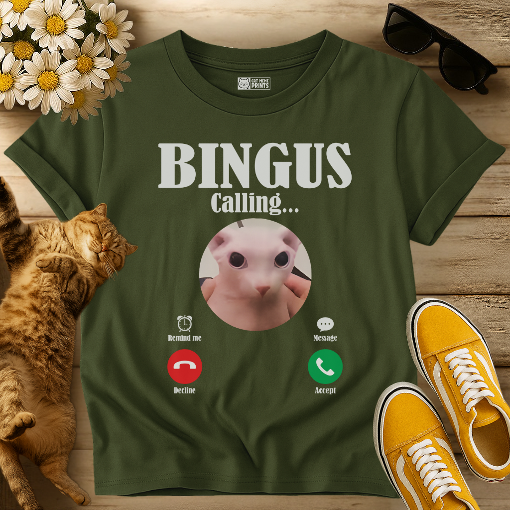 Bingus is Calling T-Shirt