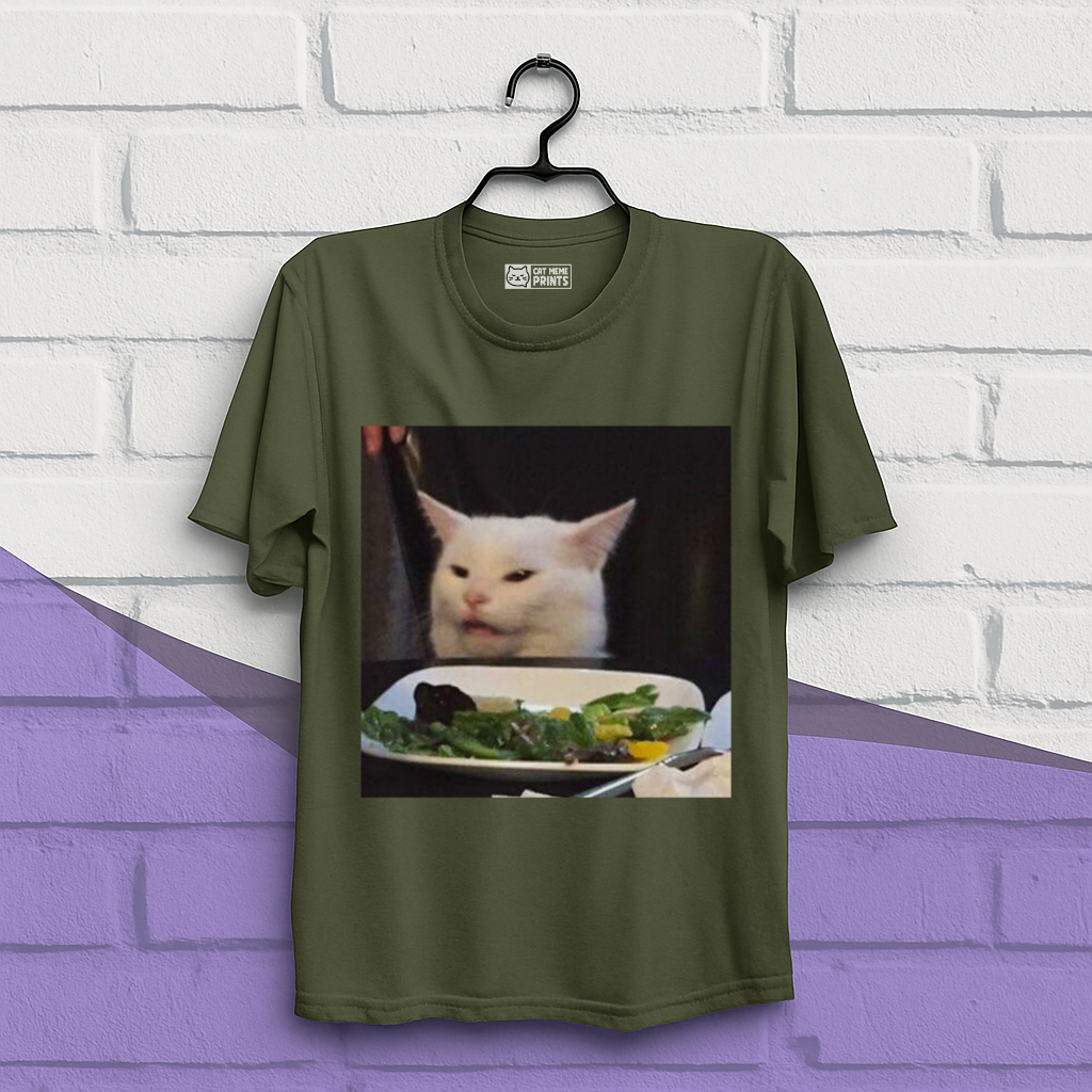 Cat at the Dinner Table T-Shirt
