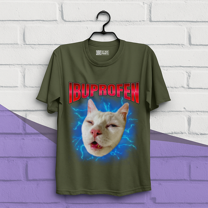 Ibuprofen Cat Meme T-Shirt