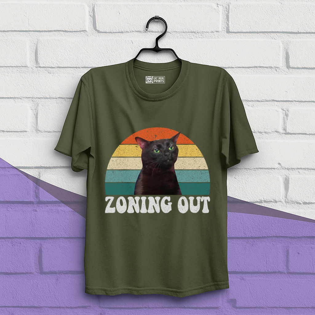 Cat Zoning Out T-Shirt