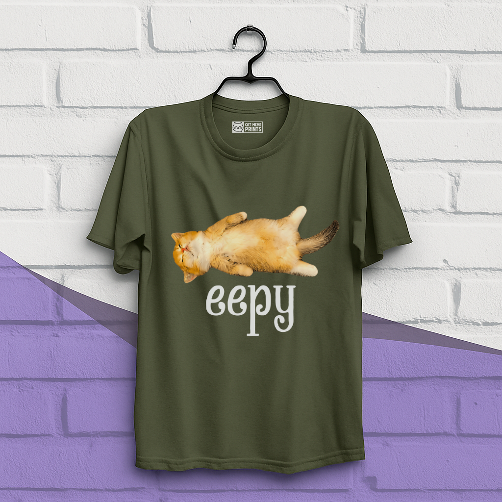 Eepy Cat Meme T-Shirt