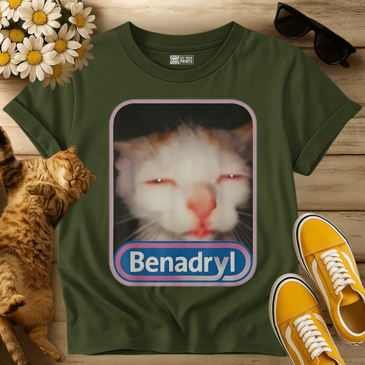 Benadryl Cat T-Shirt