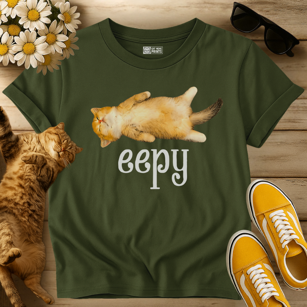 Eepy Cat Meme T-Shirt