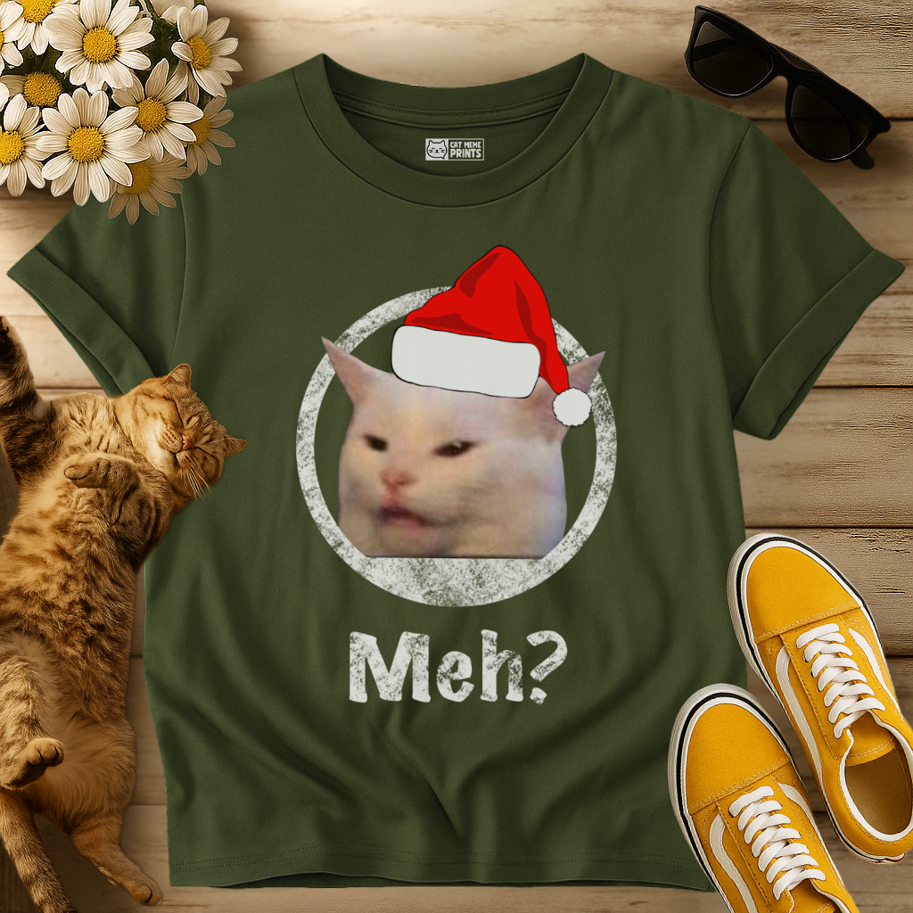 Cat Meh? Christmas T-Shirt