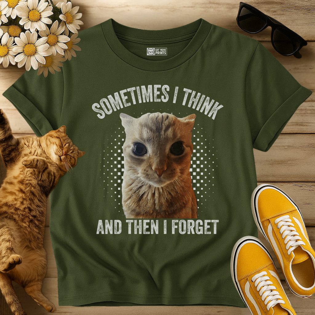 Sometimes I Think And Then I Forget T-Shirt