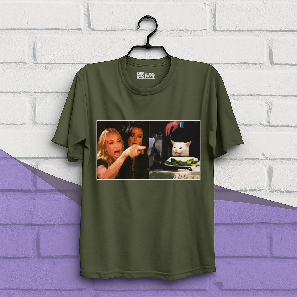 Woman Yelling at a Cat T-Shirt