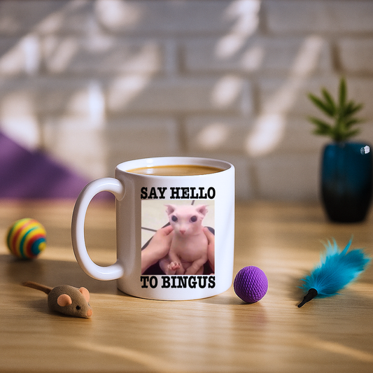 Say Hello To Bingus Mug