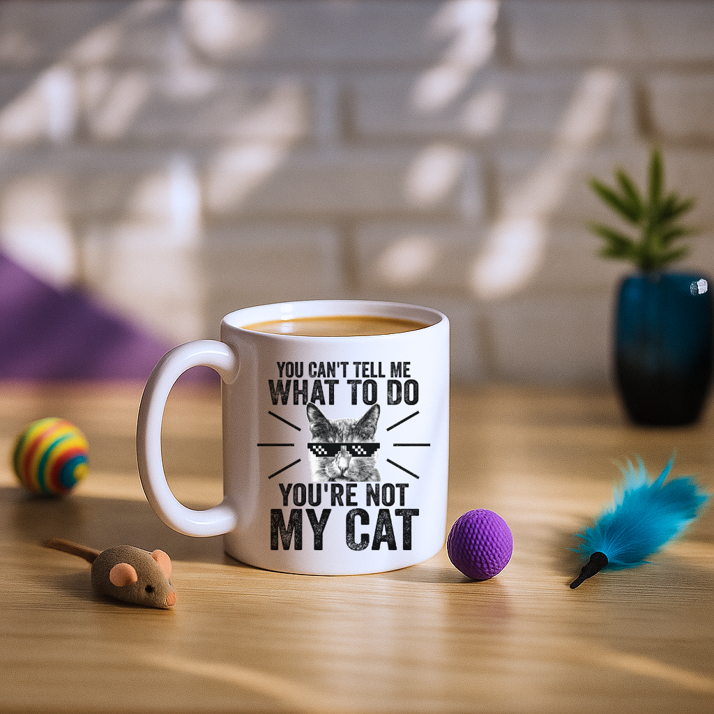 You Can't Tell Me What To Do You're Not My Cat Mug