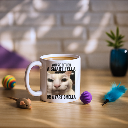 You're Either a Smart Fella or a Fart Smella Mug