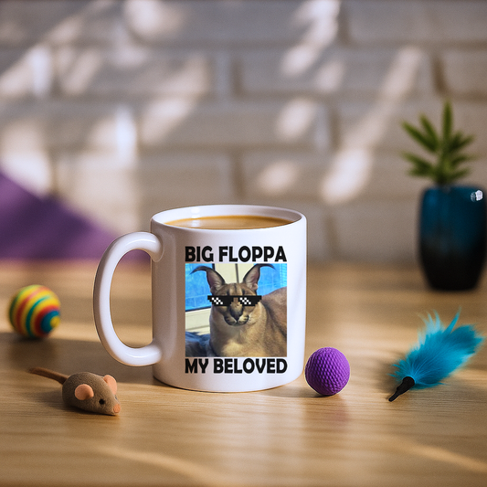 Big Floppa My Beloved Mug
