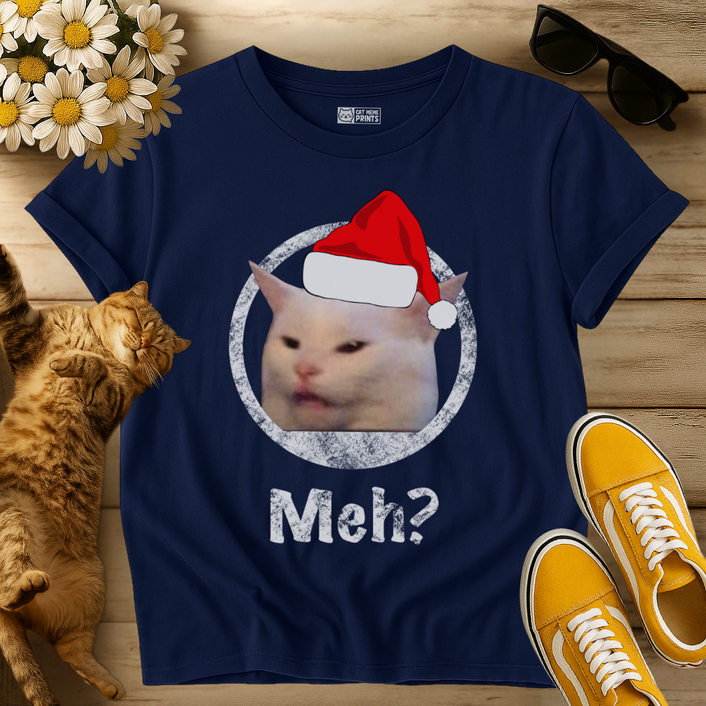 Cat Meh? Christmas T-Shirt