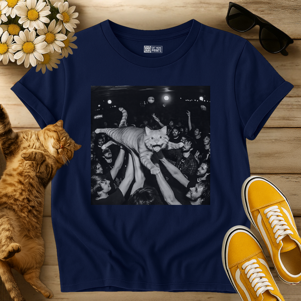 Cat Rock Show Selfie T-Shirt