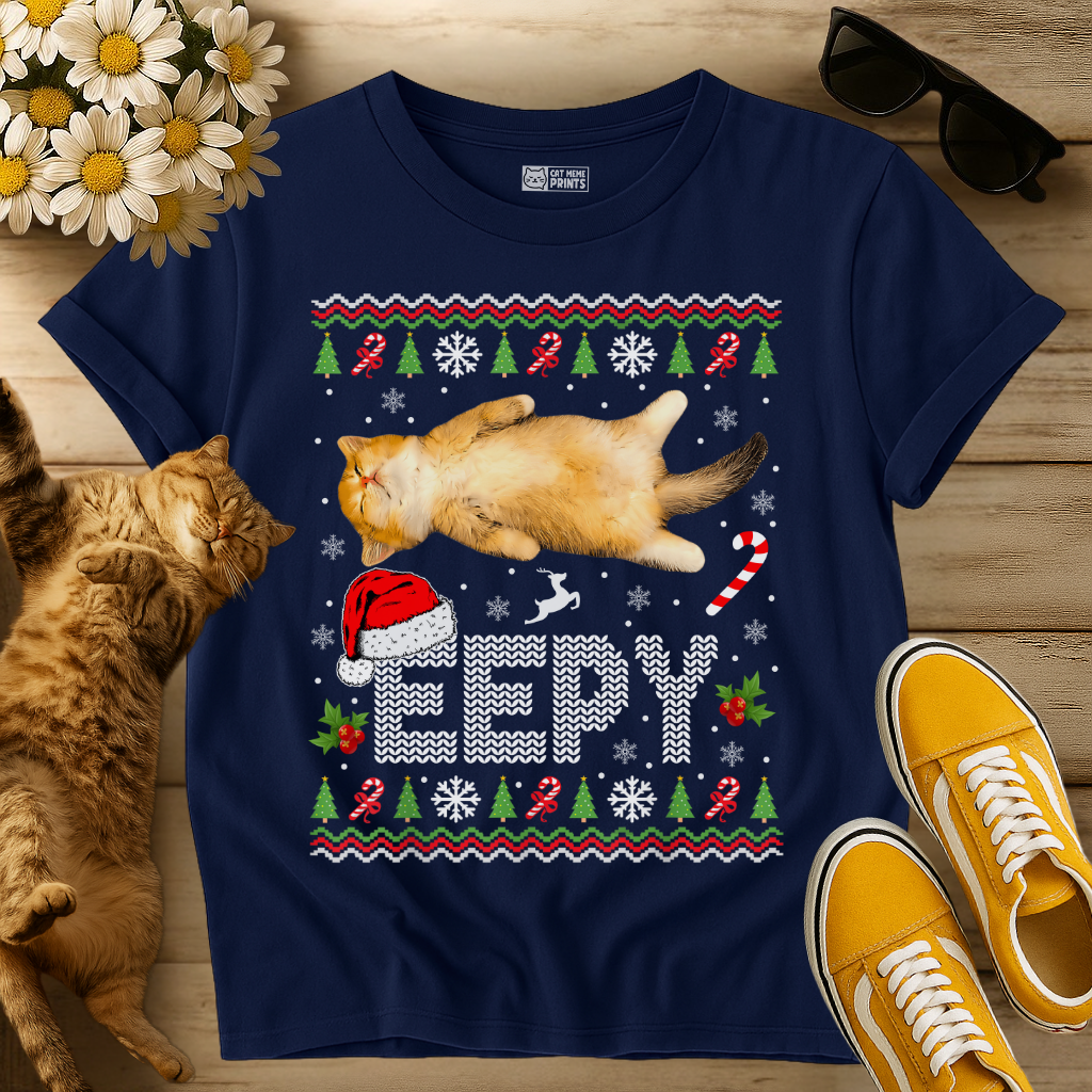 Eepy Cat Meme Ugly T-Shirt