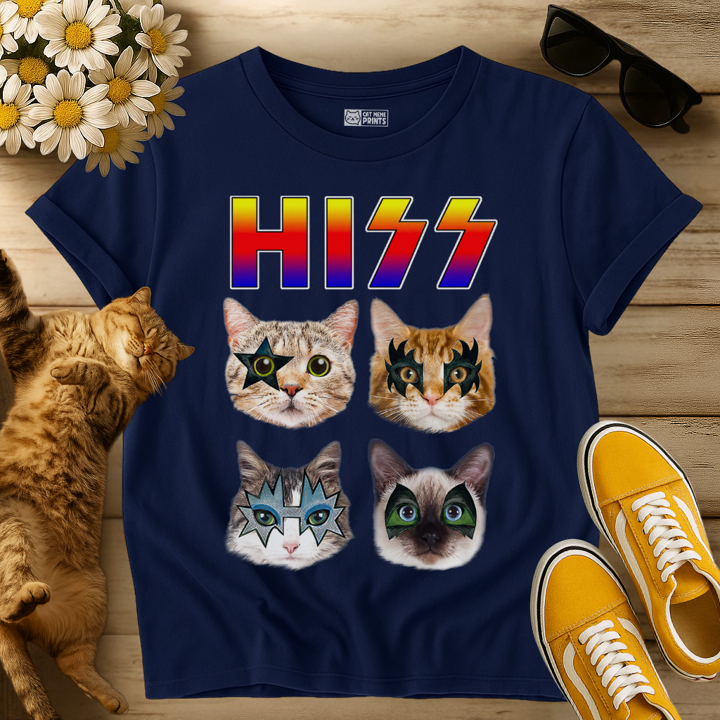 Hiss Cats Rock T-Shirt